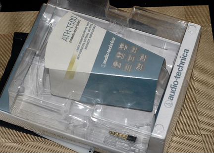 Audio-technica T500 - коробка