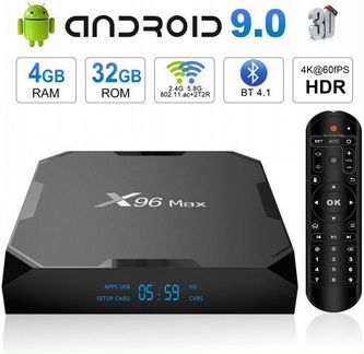 Популярная Х96 max plus TV smart приставка