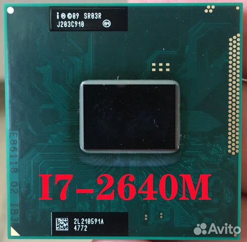 Процессор Intel Core i7-2640M