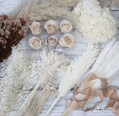 Цветы для творчества. Стабилизированные цветы