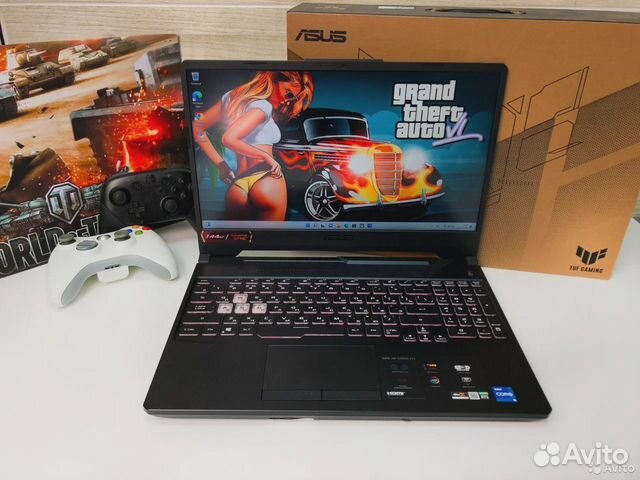Игровой asus TUF Gaming для GTA 6 GeForce RTX 3050