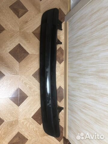 Накладка на задний бампер toyota highlander