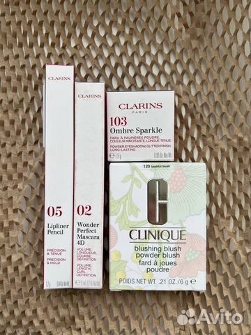 Косметика Clinique, clarins, D&G, Dior оригинал
