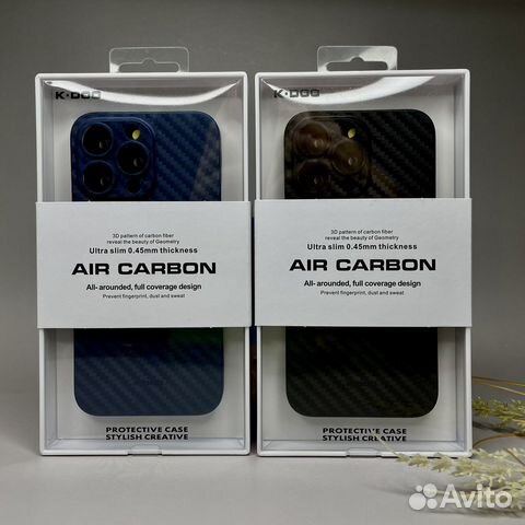 Чехол K-DOO Air Carbon iPhone 13/13Pro/13ProMax