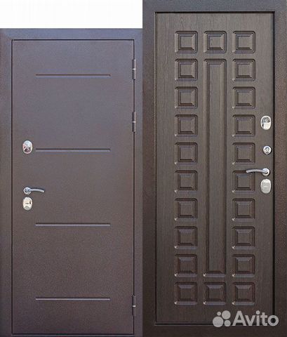 Входные металлические двери с терморазрывом