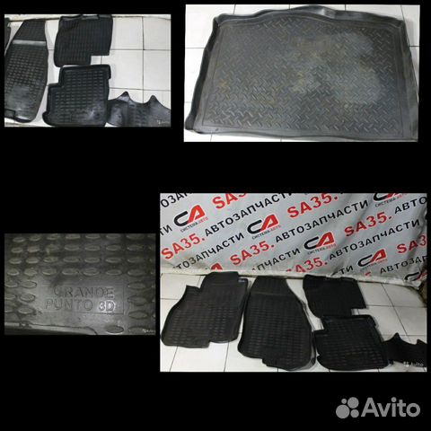 Коврики салонные Фиат Пунто 3 2010