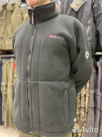 Куртка Флисовая Geographical Norway Чёрный