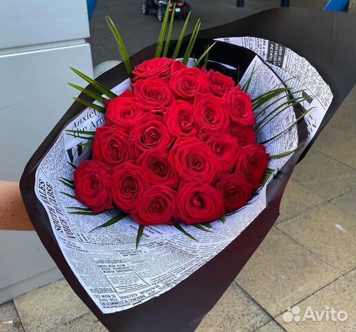 Доставка Красных Свежих Роз. Цветы. Букеты