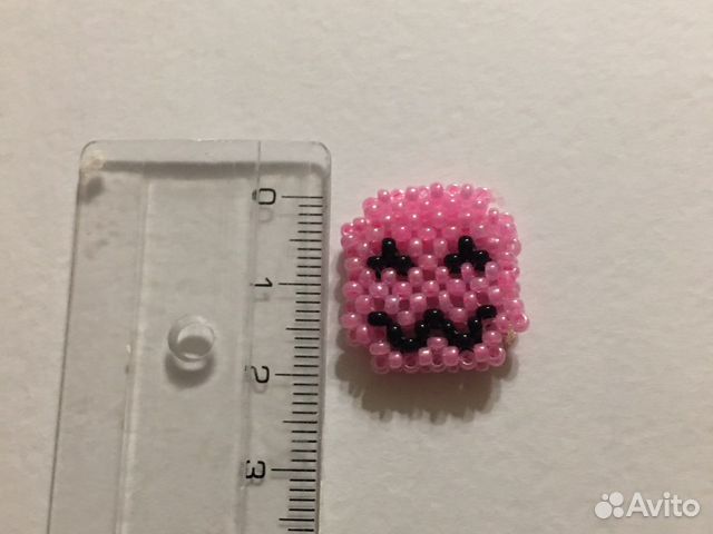 Смайлик из бисера