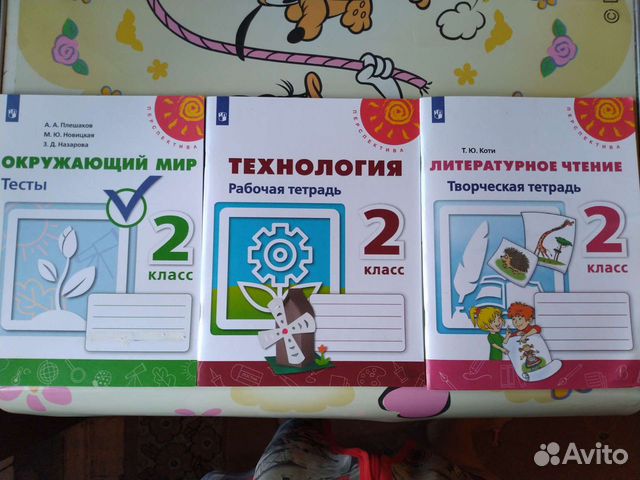 Рабочая,литературная тетради,тесты2кл,Перспектива