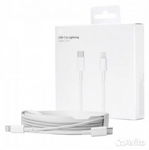 Кабель Lightning USB-C (Type-C) для iPhone 2м