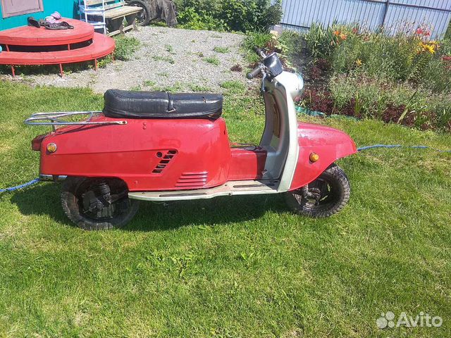 Мотороллер Тулица (Турист) с книжкой