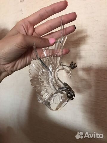 Акриловый лебедь