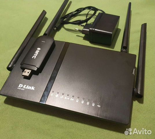 4G модем в комплекте с роутером