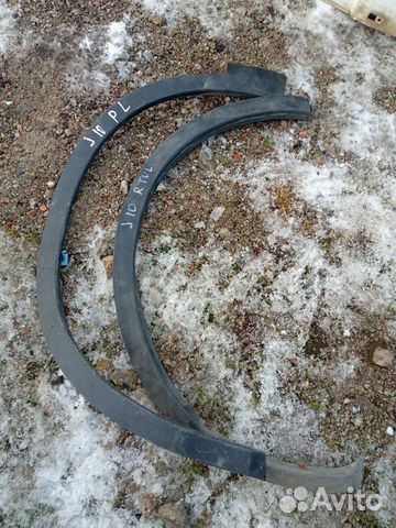 Nissan Qashqai j10 накладка крыла