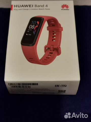 Фитнес браслет Huawei Band 4 новый рст оранжевый г