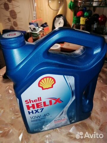 Масло моторное 10w40 Shell helix