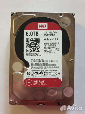 HDD WD RED 6TB