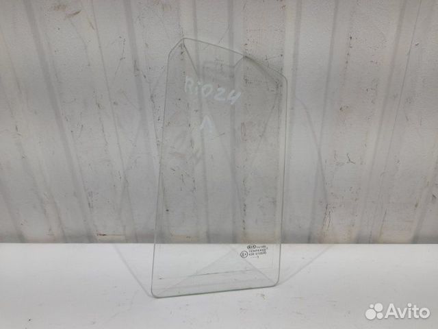 Стекло двери задней левой (форточка) Kia Rio