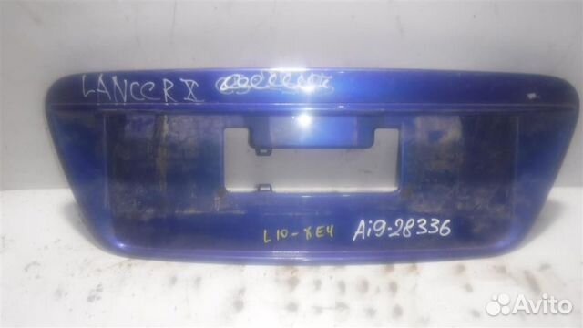 Накладка двери багажника Mitsubishi Lancer 10 (CY