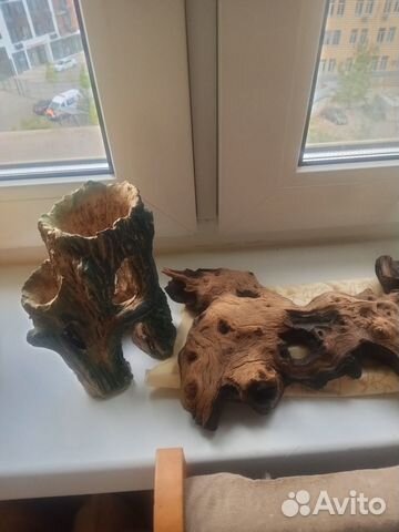 Грот в аквариум