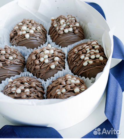 Шоколадные бомбочки с маршмеллоу