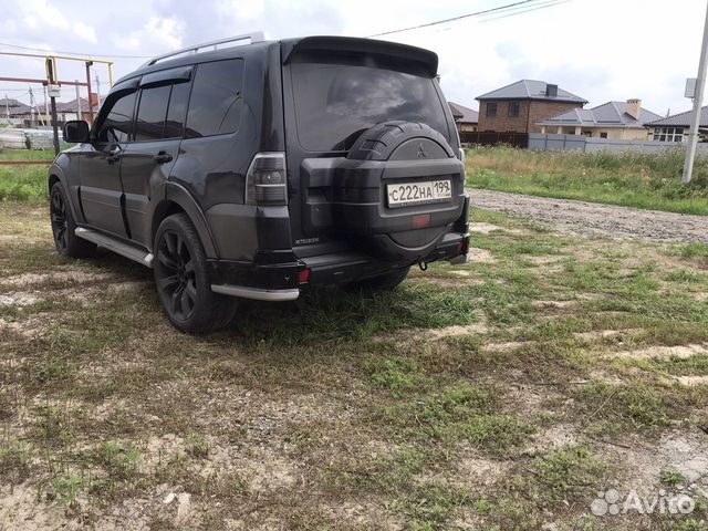 Бампер pajero 4