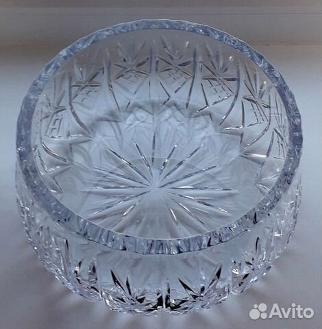 Салатник Большой. Хрусталь. Чехословакия