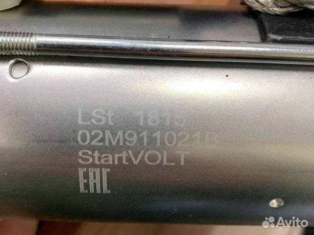 Стартер на volkswagen passat b6