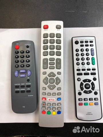 Пульты для телевизора Sharp
