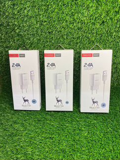 Кабель для зарядки Micro \ Type-C \ iPhone 2.4A