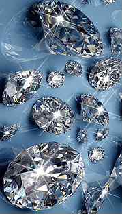 Продам природные бриллианты от 1 мм. до 5 мм