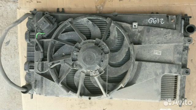 Радиатор и вентилятор охлаждения LADA Granta