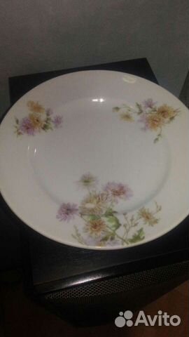 Тарелка 19 век царская Россия антиквариа