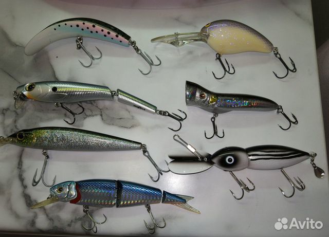 Воблеры на судака, щуку и для троллинга