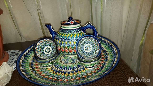 Сервиз Риштанская керамика