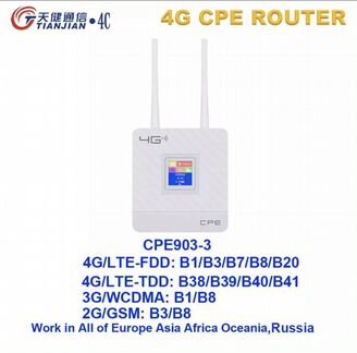 Wifi роутер с SiM картой, поддержка 2G, 3G, 4G