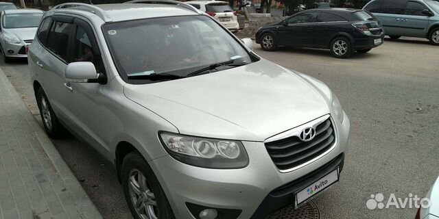 Hyundai Santa Fe 2.2 AT, 2010, 255 000 км