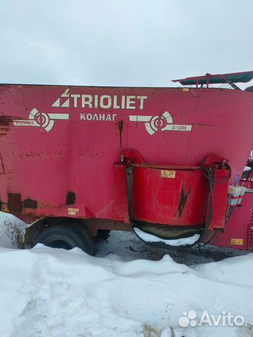 Смеситель кормораздатчик Trioliet Solomix 2