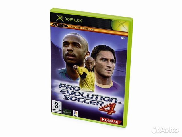 Pro Evolution Soccer 4 витринный образец, английск