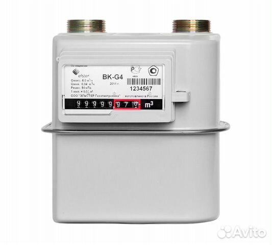 Счетчик газовый BK-G4, BK-G4Т, BK-G6