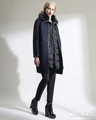 Пальто с жилетом Pompa