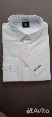 Белая рубашка Ostin