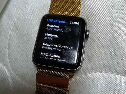 Apple watch series 2 42mm (полный комплект)