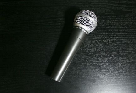 Микрофон Shure sm 58 мексиканская головка