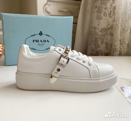 Кеды Prada натуральная кожа 36-40