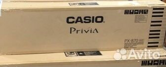Новое Casio PX-870 Цифровое пианино. (Европа)