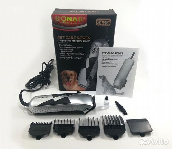 Машинка для стрижки собак и кошек sonar SN-260