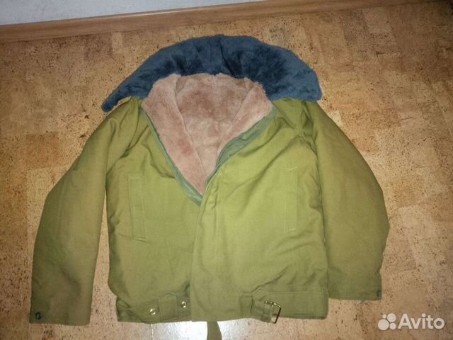 Куртка меховая танковая СССР, костюм танковый са
