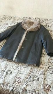 Куртка кожаная на меху